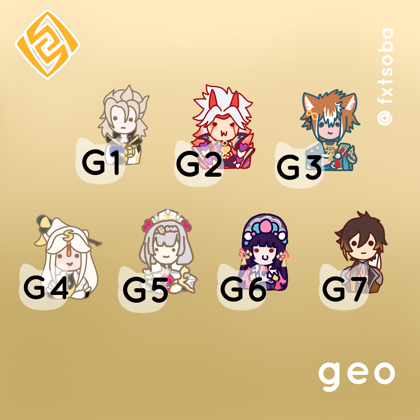 Derpy Genshin Stickers