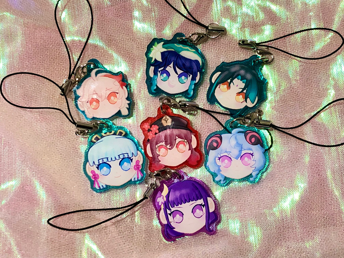 Genshin Impact Phone Charms