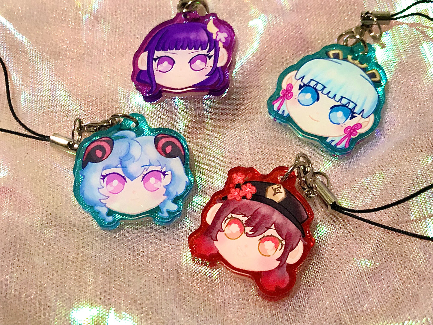 Genshin Impact Phone Charms