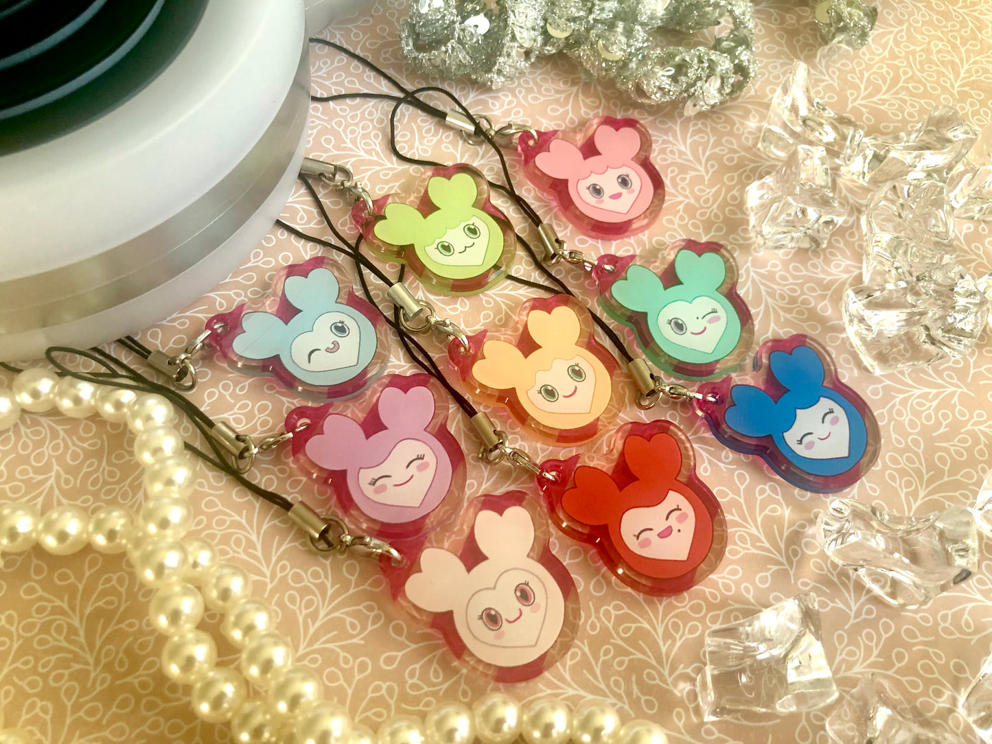 Twice OT9 Kpop Phone Charms