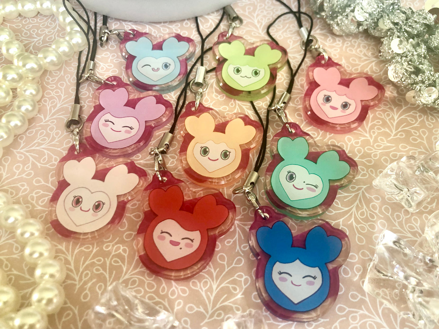 Twice OT9 Kpop Phone Charms