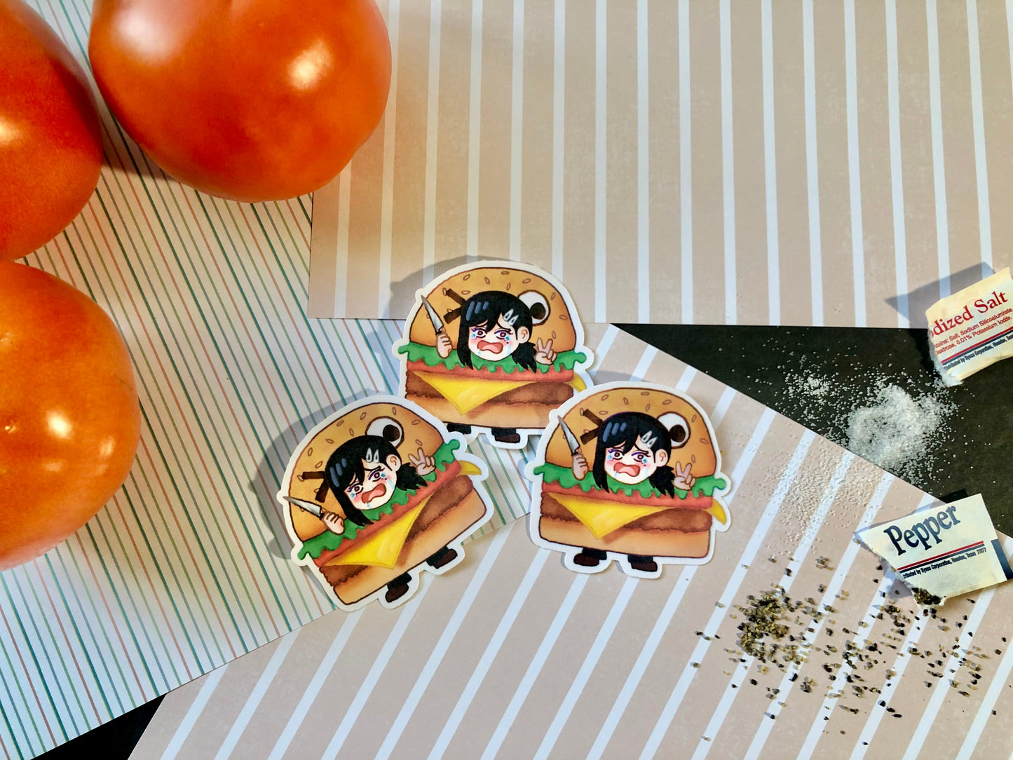 Kobeni Family Burger Chainsaw Man Sticker