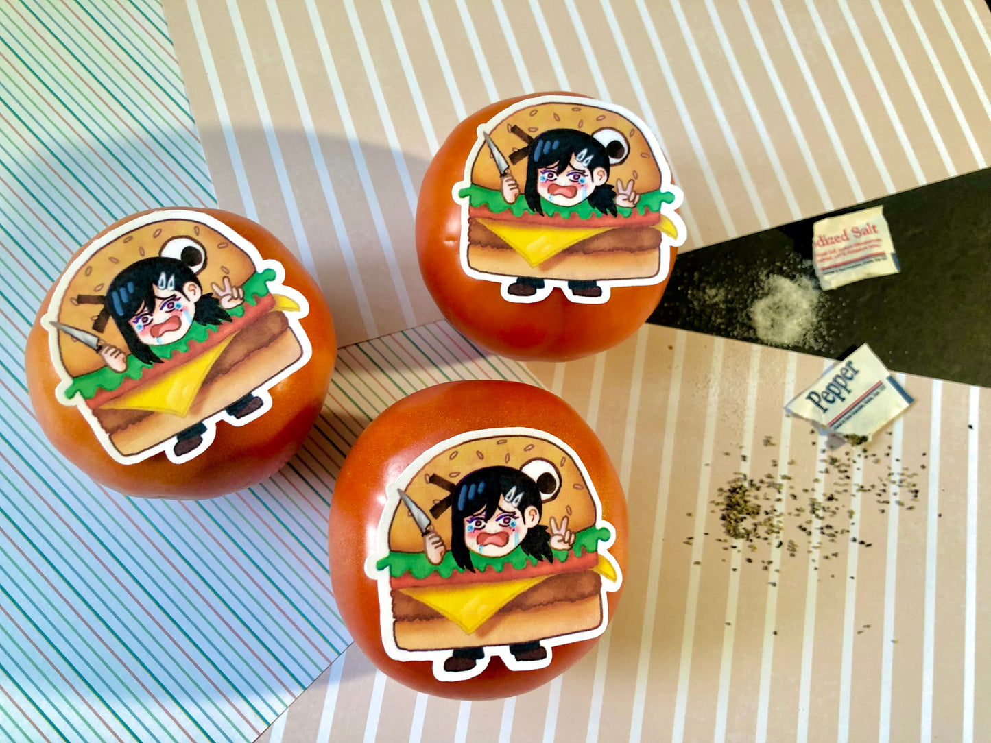 Kobeni Family Burger Chainsaw Man Sticker