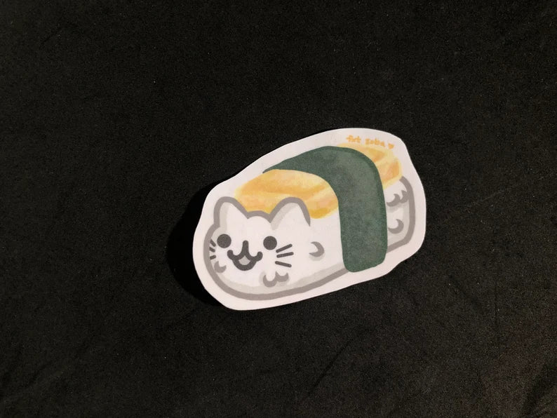 Nigiri Sushi fxt soba OC Cat Stickers