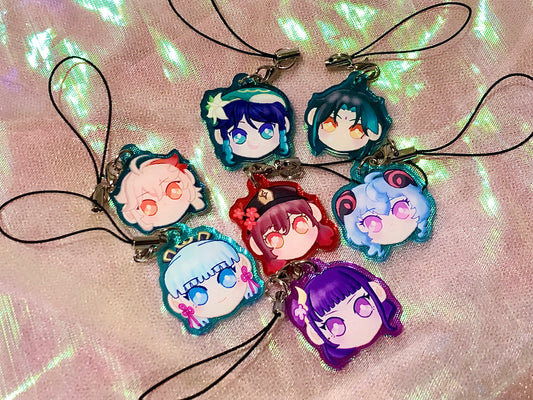 Genshin Impact Phone Charms