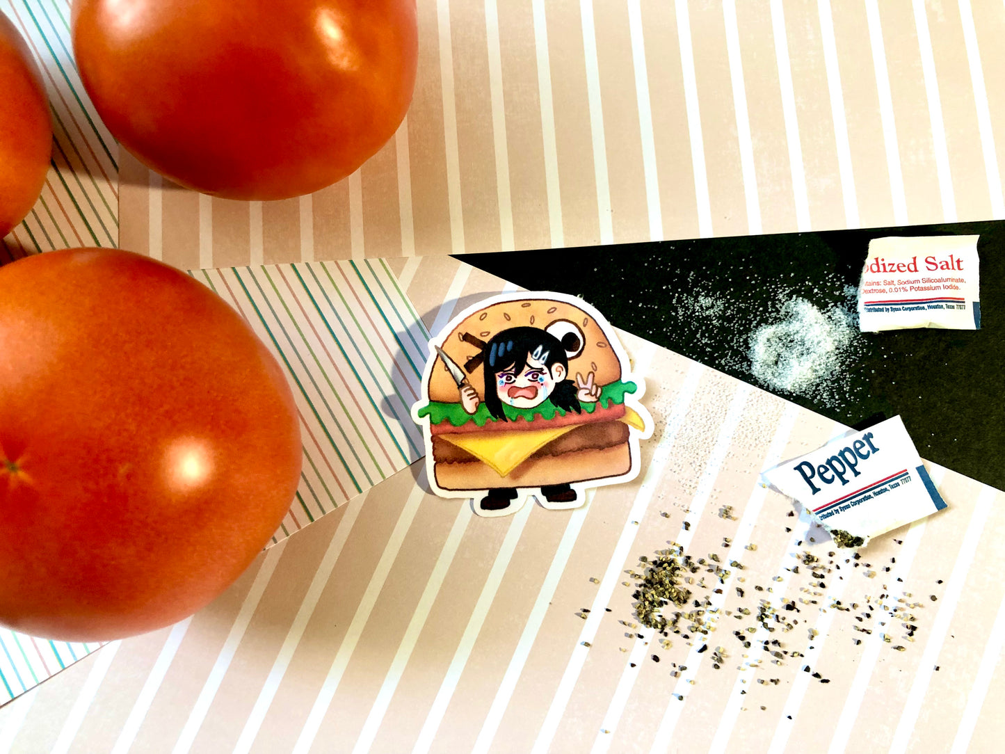 Kobeni Family Burger Chainsaw Man Sticker