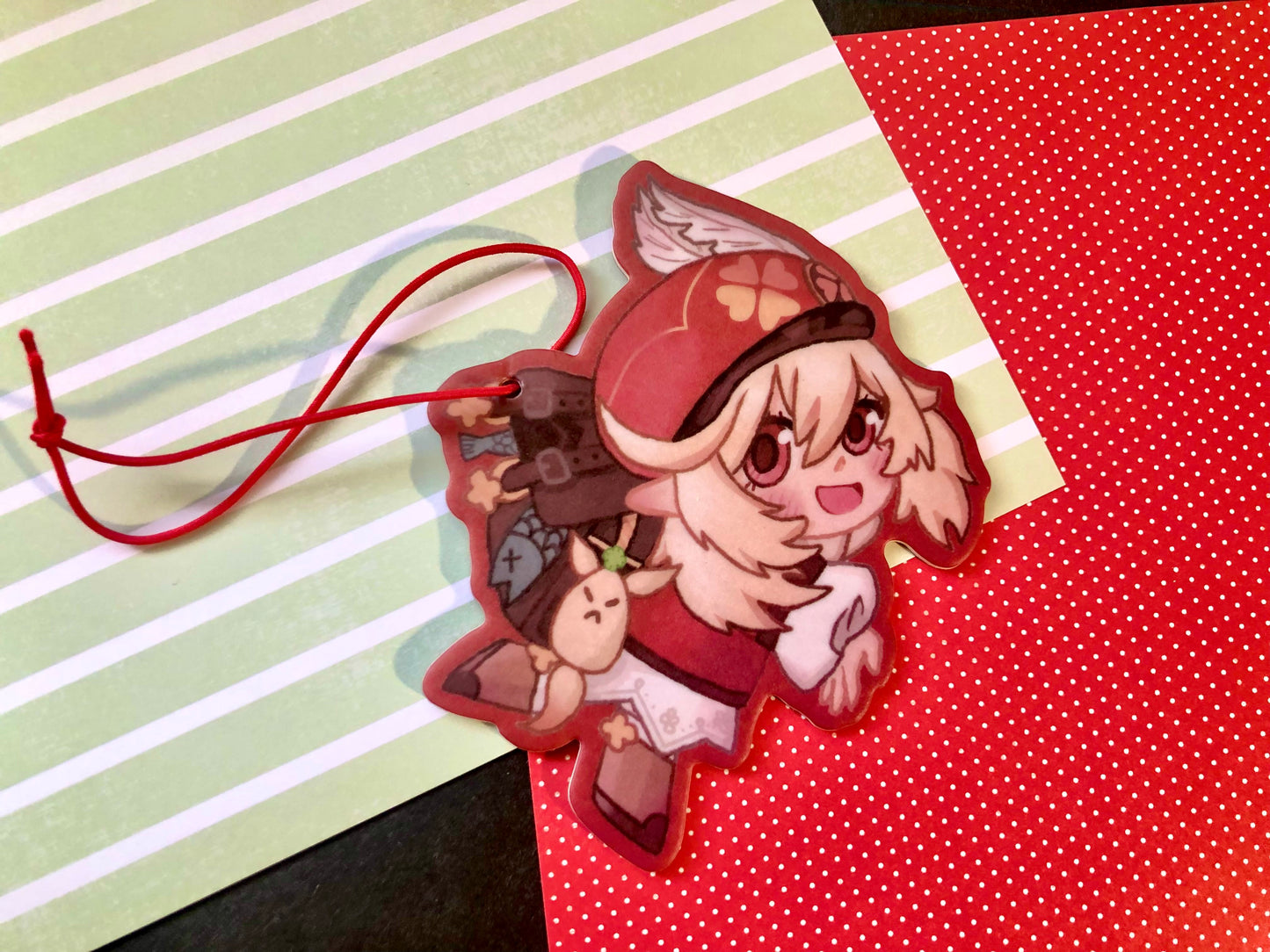 Klee and Pochita Air Fresheners | Genshin Impact CSM