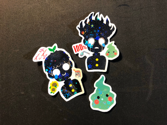 Mob Psycho 100 Vinyl Stickers