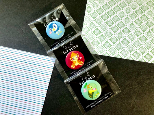 PKMN Starter Buttons